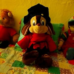 Vintage Fivel Mousekewitz plush doll.